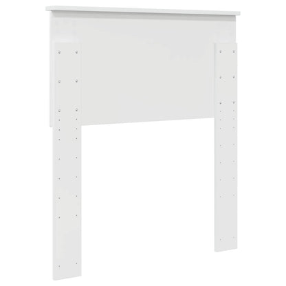 Testiera Bianco Lucido Legno ingegnerizzato
