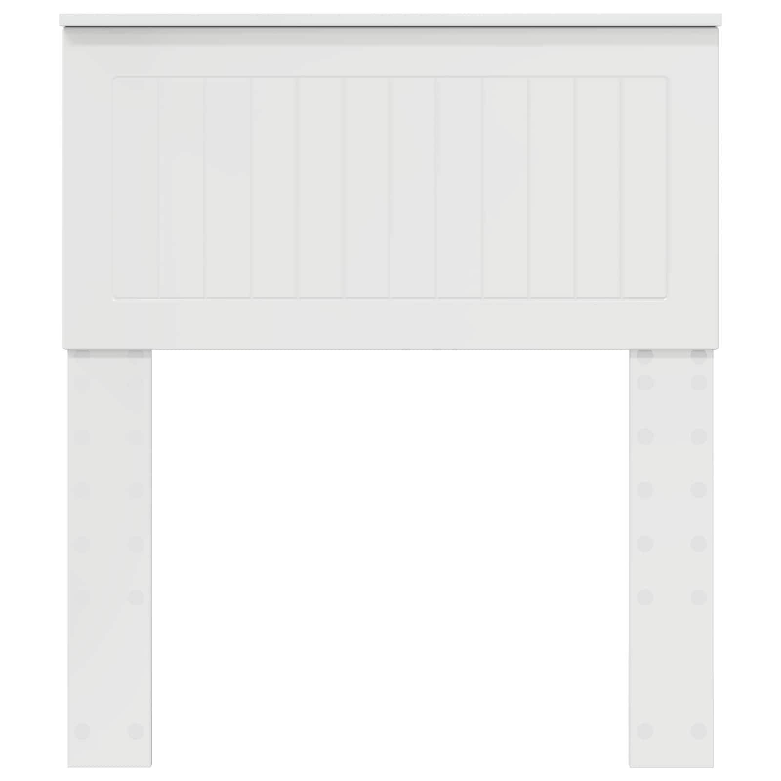 Testiera Bianco Lucido Legno multistrato | homemem39