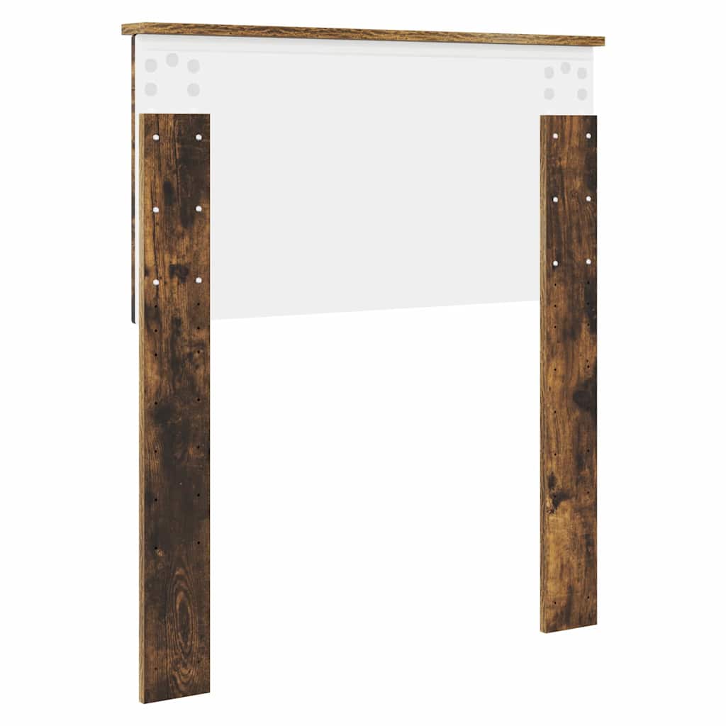 Testiera con testiera Rovere fumé 75 cm Legno multistrato