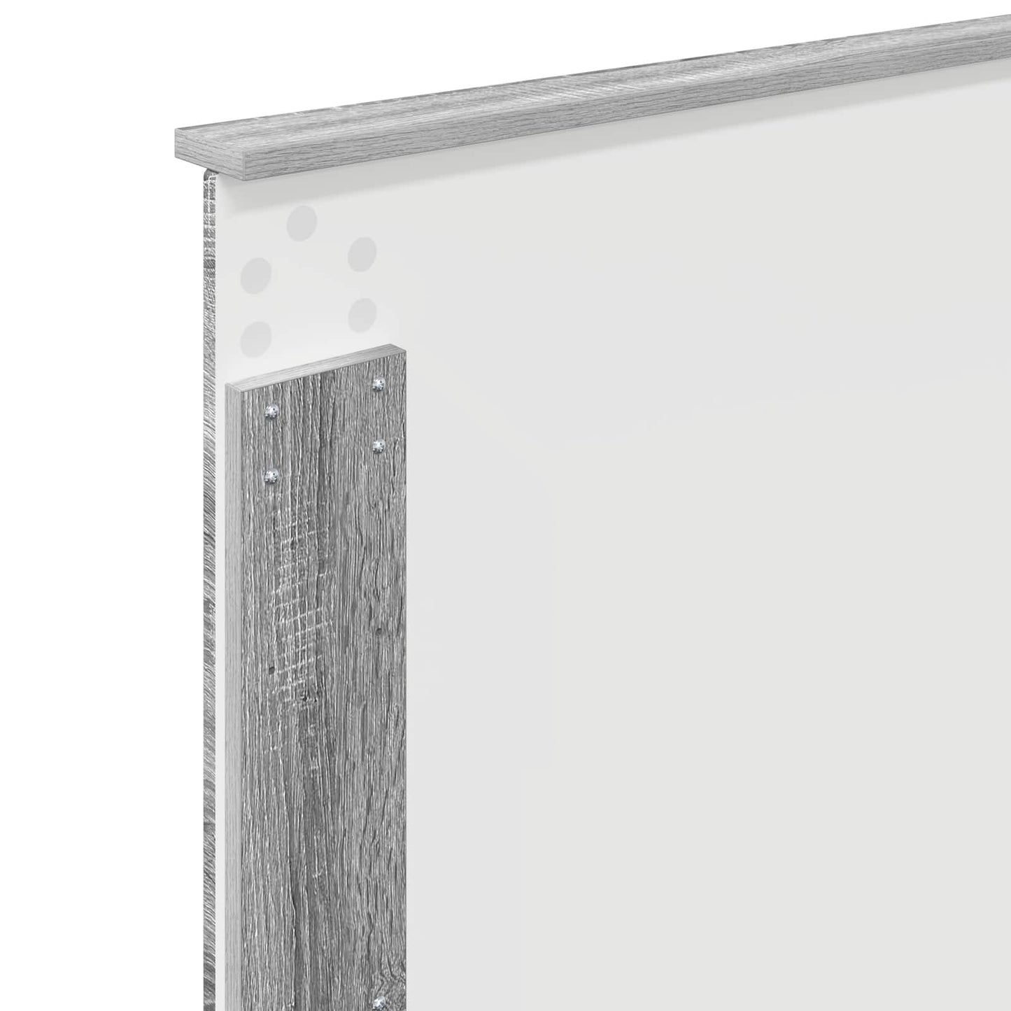 Testiera Grigio Sonoma Legno multistrato