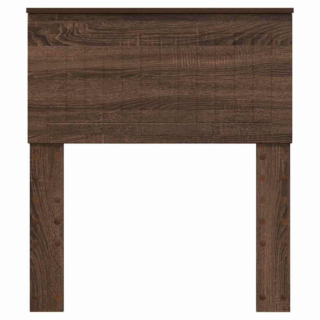 Testiera con testiera Rovere Marrone 75 cm Legno multistrato