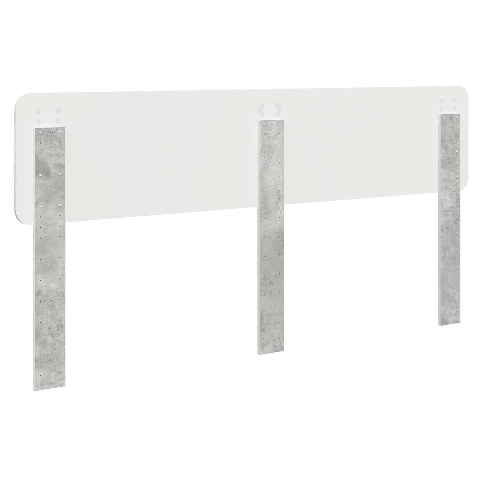 Testiera Grigio cemento Legno multistrato | homemem39