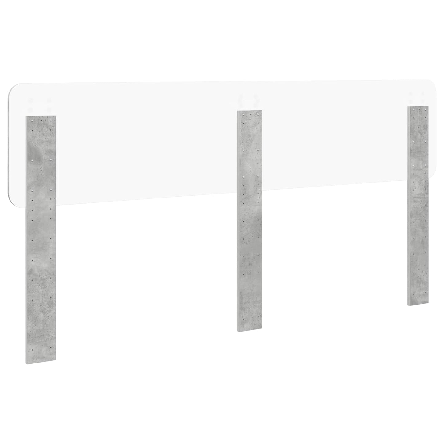Testiera Grigio cemento Legno multistrato