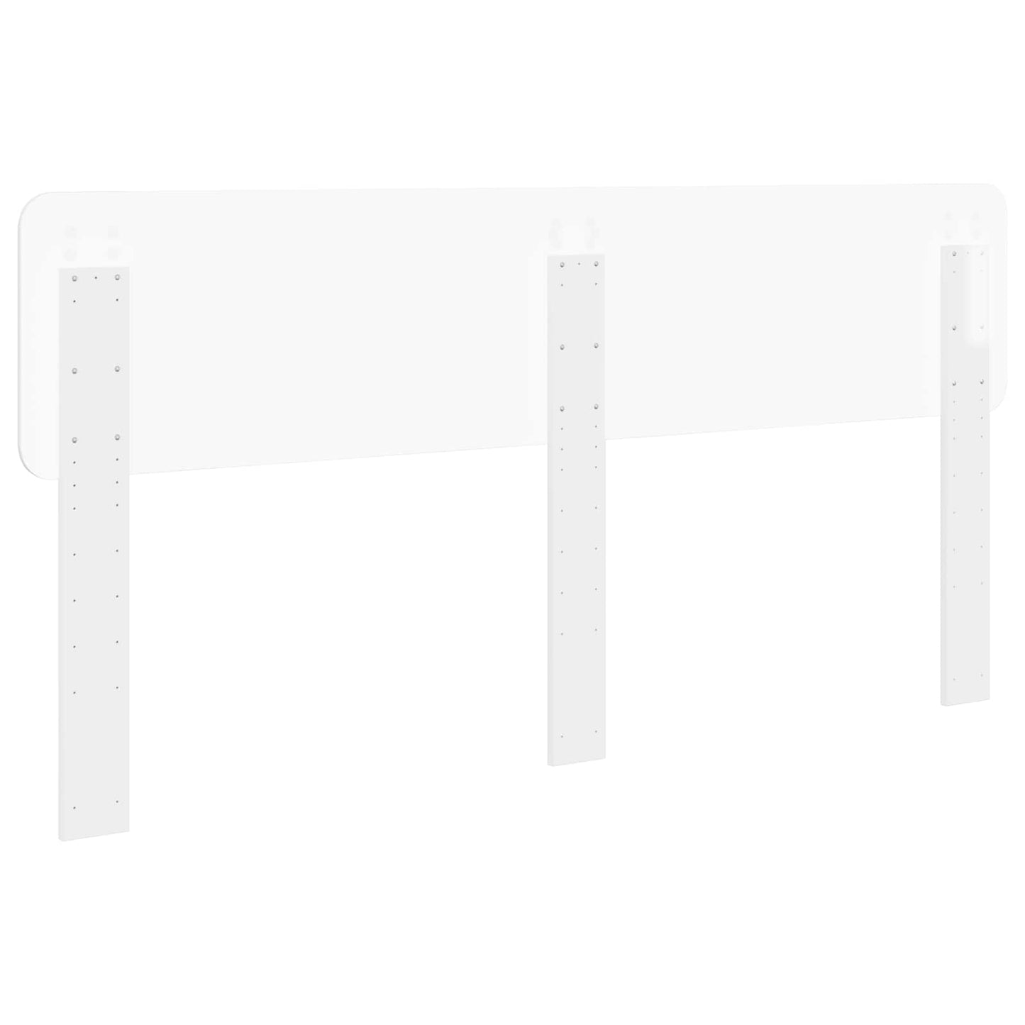 Testiera Bianco Lucido Legno multistrato