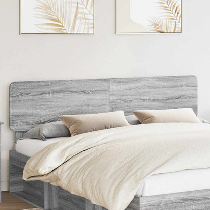 Testiera Grigio Sonoma Legno multistrato
