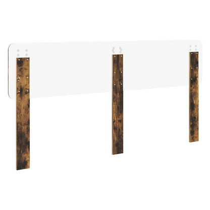 Testiera con testiera Rovere fumé 180 cm Legno multistrato