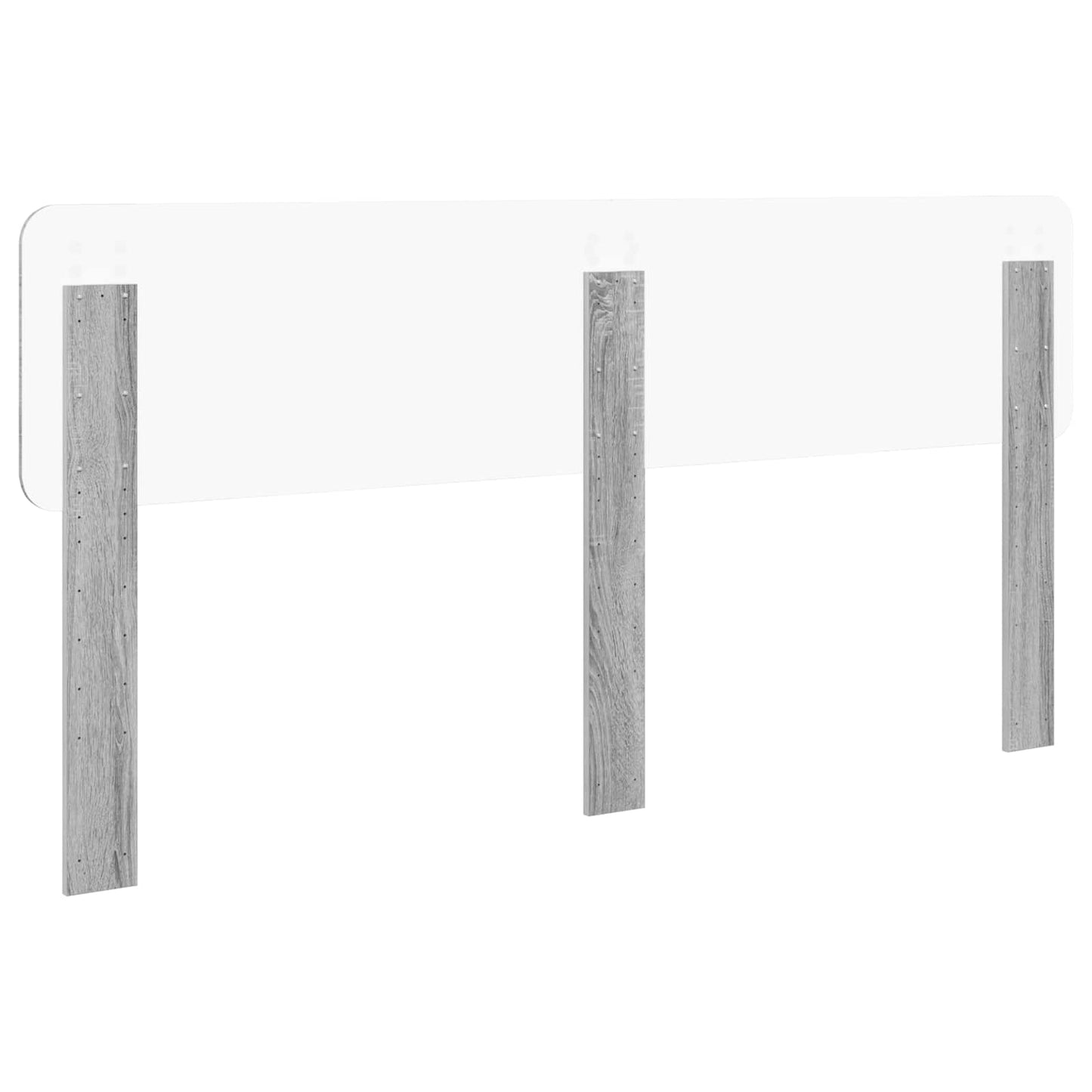 Testiera Grigio Sonoma Legno multistrato