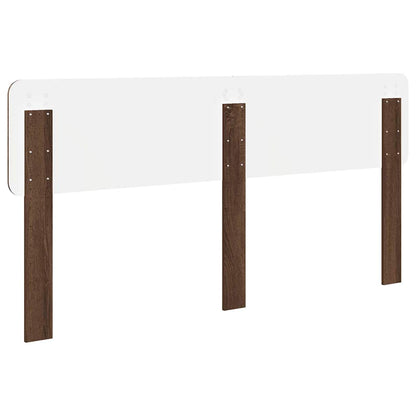 Testiera con testiera Rovere Marrone 180 cm Legno multistrato