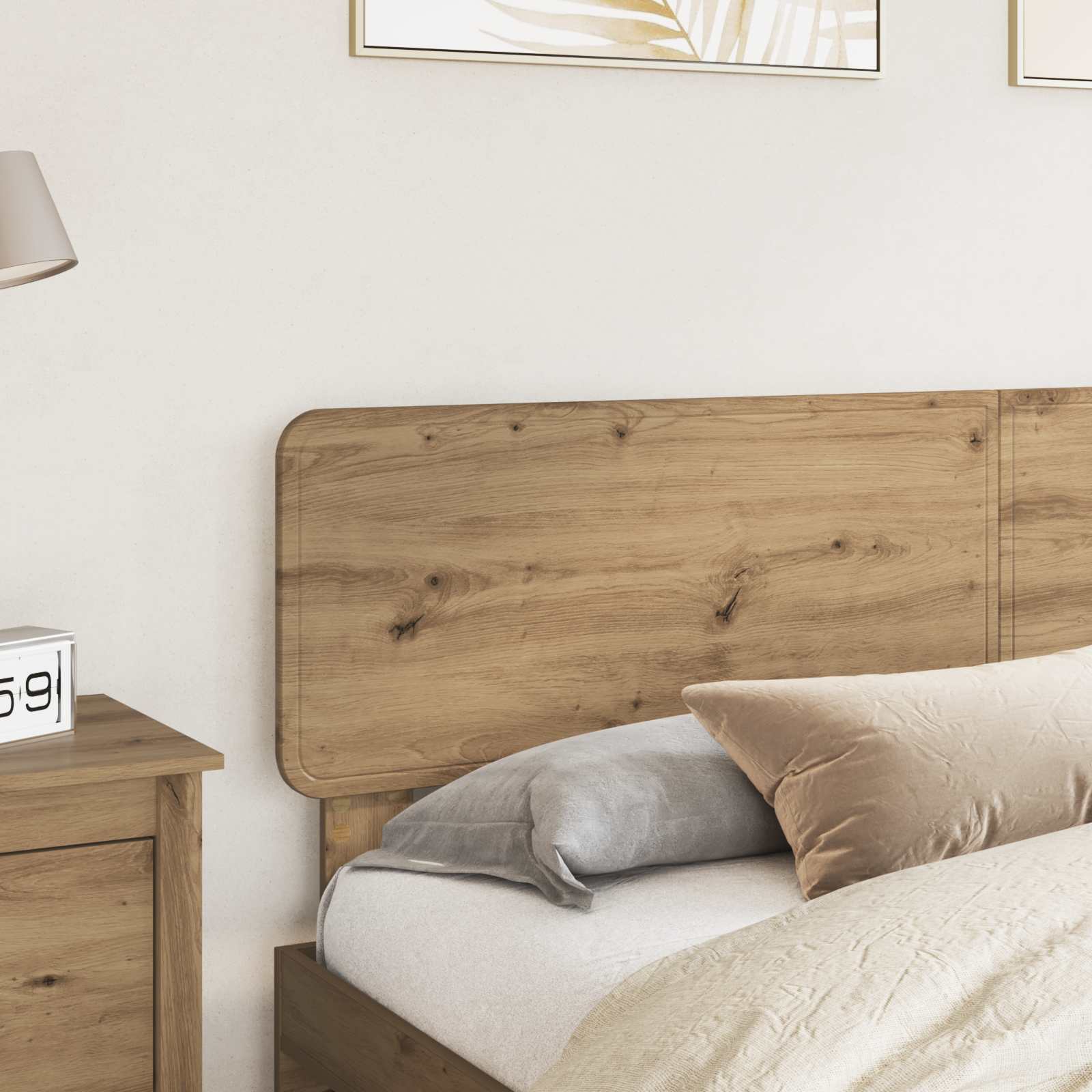 Testiera Rovere artigianale Legno multistrato | homemem39
