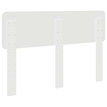 Testiera con testiera Bianco Lucido 150 cm Legno multistrato