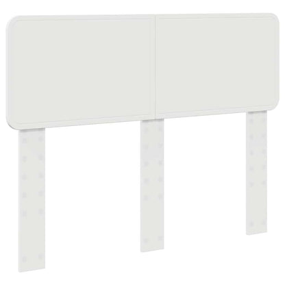 Testiera con testiera Bianco 135 cm Legno multistrato