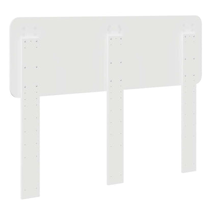 Testiera con testiera Bianco 135 cm Legno multistrato