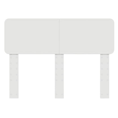 Testiera con testiera Bianco 135 cm Legno multistrato