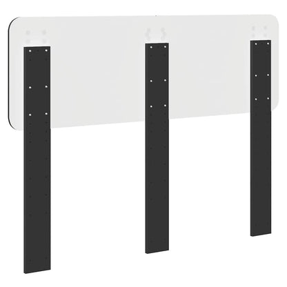 Testiera con testiera Rovere Nero 135 cm Legno multistrato