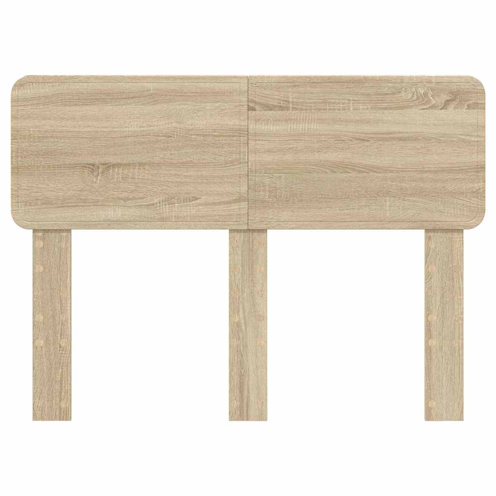 Testiera con testiera Rovere Sonoma 120 cm Legno multistrato