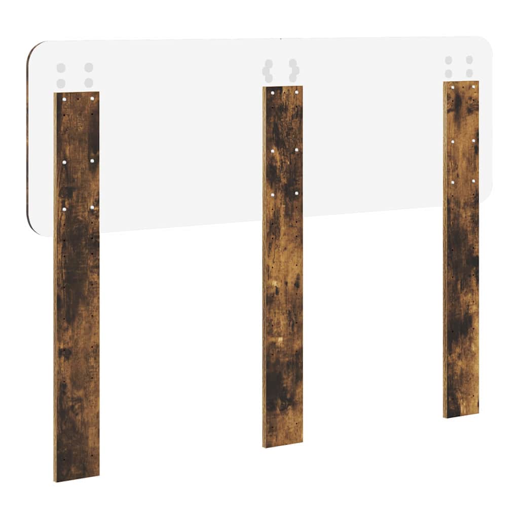 Testiera con testiera Rovere fumé 120 cm Legno multistrato