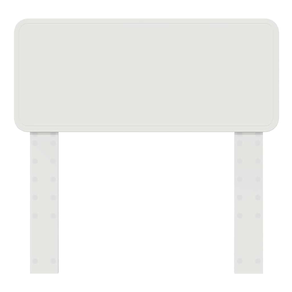 Testiera con testiera Bianco 90 cm Legno multistrato