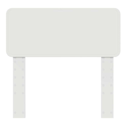 Testiera con testiera Bianco 90 cm Legno multistrato