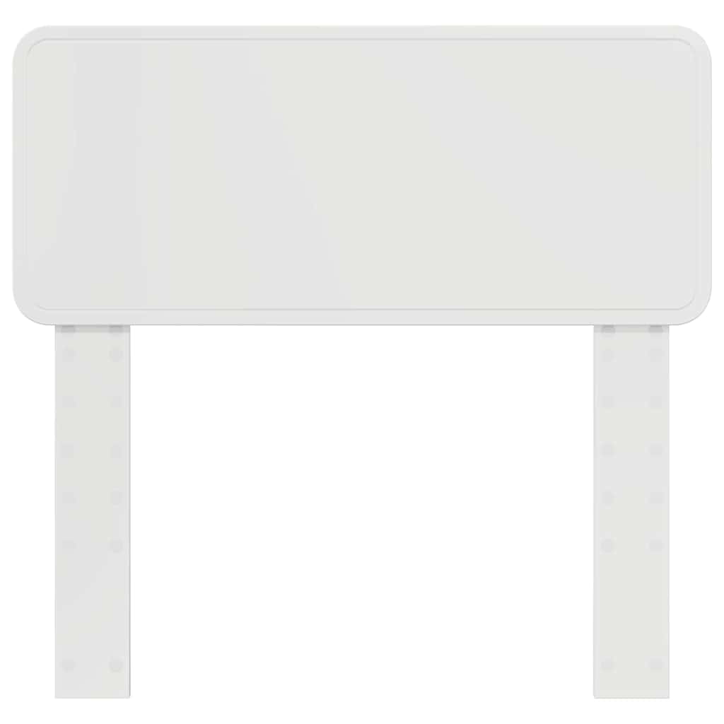 Testiera con testiera Bianco Lucido 90 cm Legno multistrato