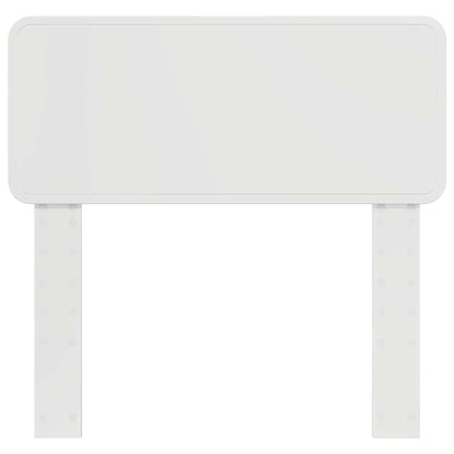 Testiera con testiera Bianco Lucido 90 cm Legno multistrato