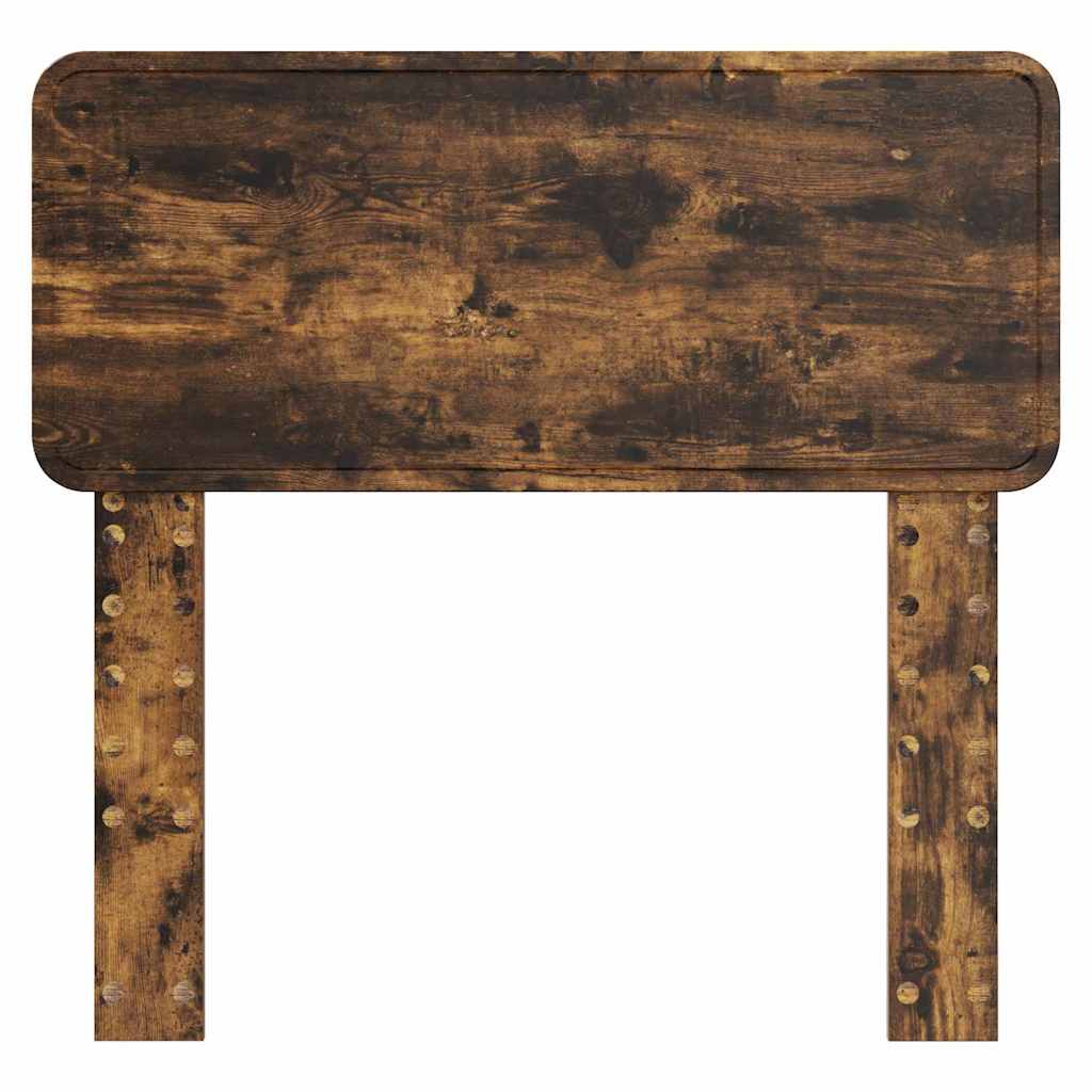 Testiera con testiera Rovere fumé 90 cm Legno multistrato