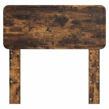 Testiera con testiera Rovere fumé 80 cm Legno multistrato