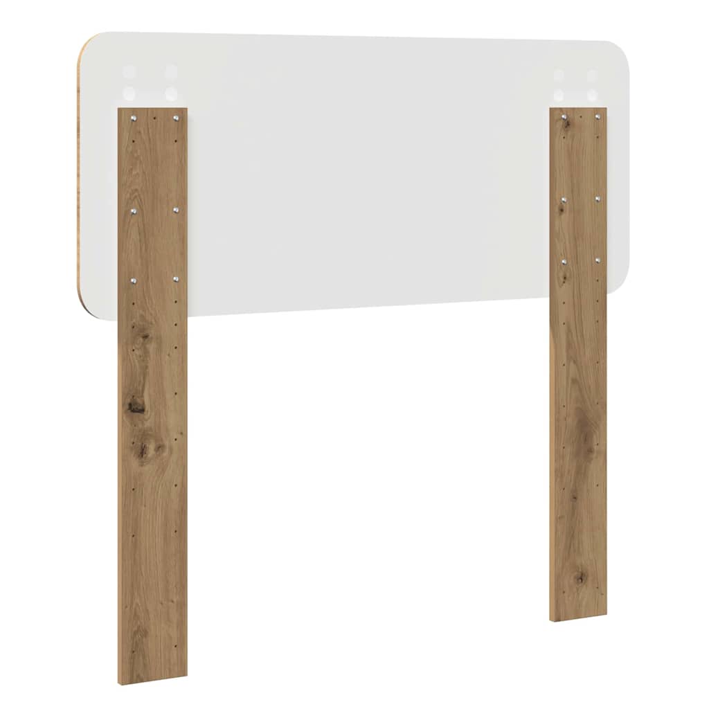 Testiera Rovere artigianale 80 cm Legno multistrato