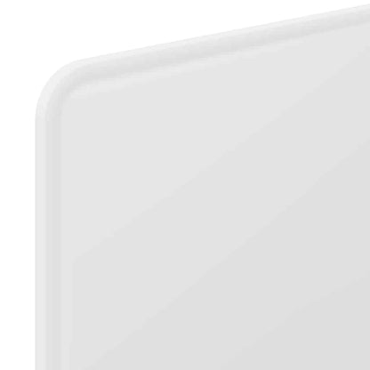 Testiera con testiera Bianco 75 cm Legno multistrato