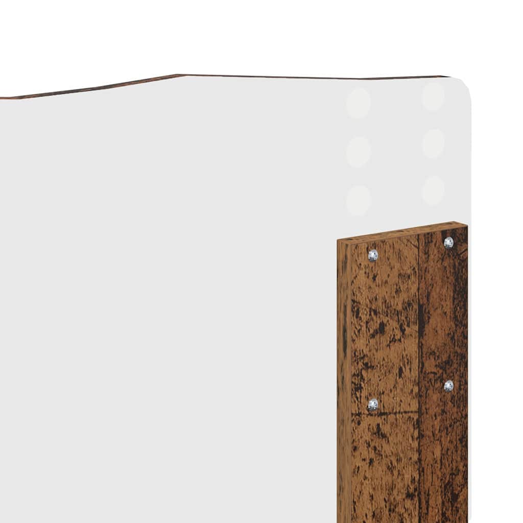 Testiera con testiera Legno vecchio 180 cm Legno multistrato