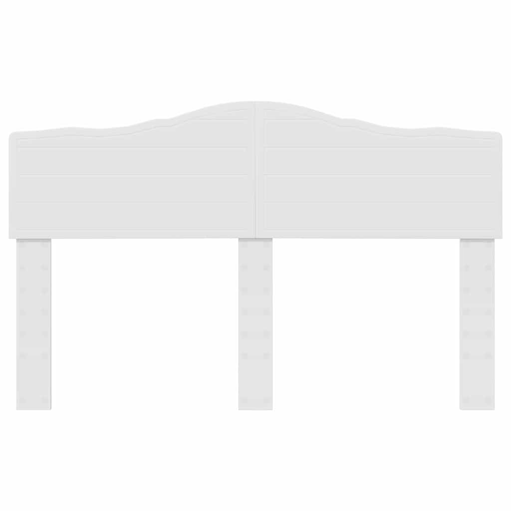 Testiera con testiera Bianco 160 cm Legno multistrato