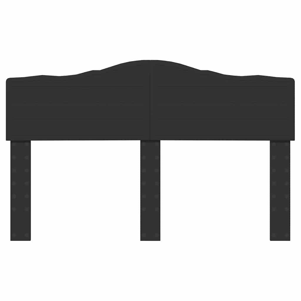 Testiera con testiera Rovere Nero 150 cm Legno multistrato