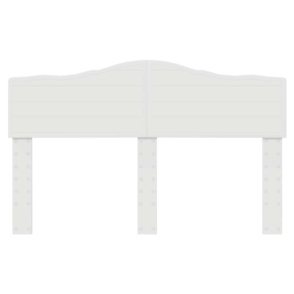 Testiera con testiera Bianco Lucido 150 cm Legno multistrato