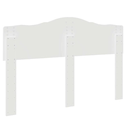 Testiera con testiera Bianco Lucido 140 cm Legno multistrato