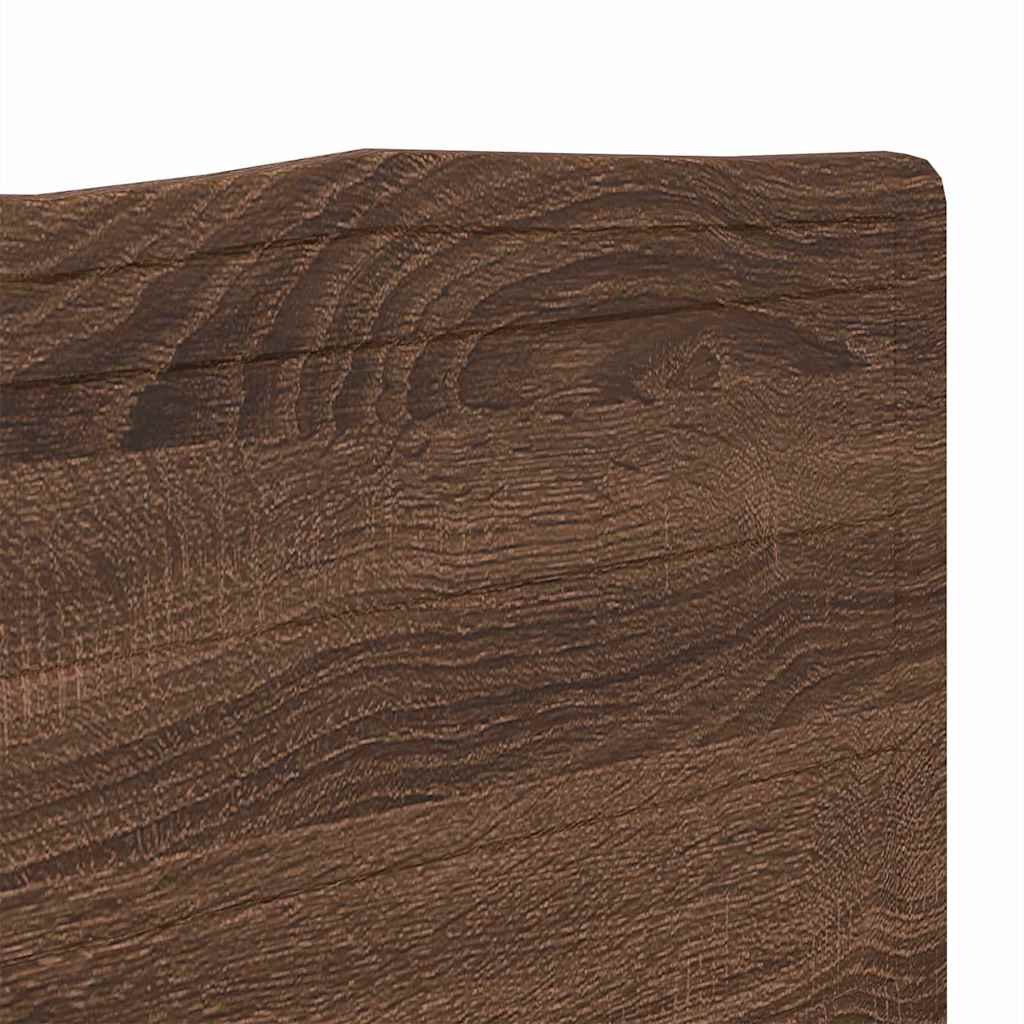 Testiera con testiera Rovere Marrone 140 cm Legno multistrato