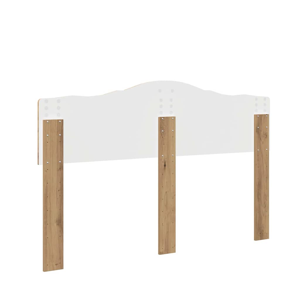 Testiera Rovere artigianale 140 cm Legno multistrato