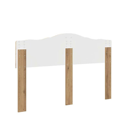 Testiera Rovere artigianale 140 cm Legno multistrato