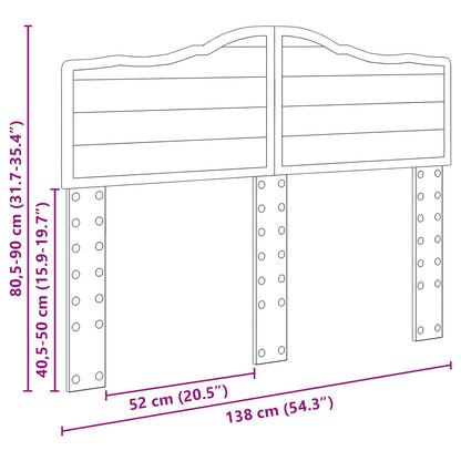 Testiera Rovere Sonoma Legno multistrato | homemem39