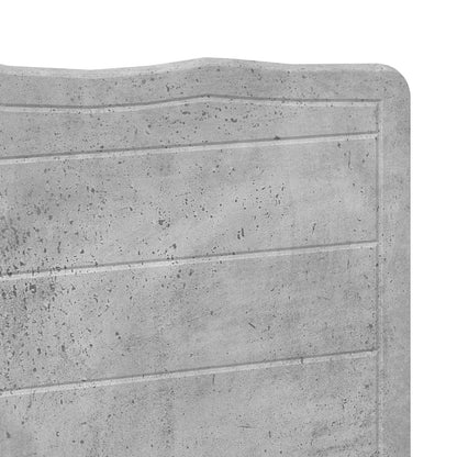 Testiera Grigio cemento Legno ingegnerizzato