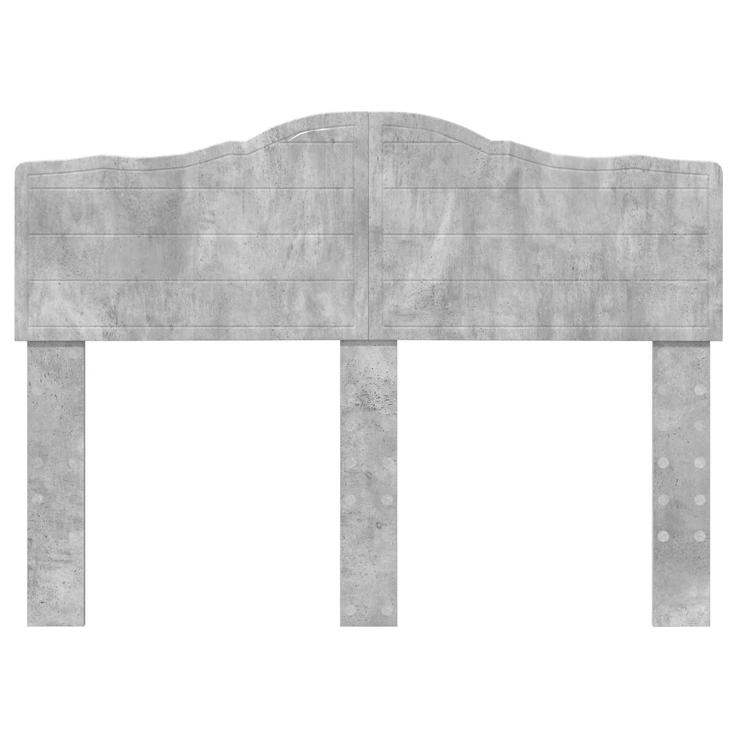 Testiera Grigio cemento Legno multistrato