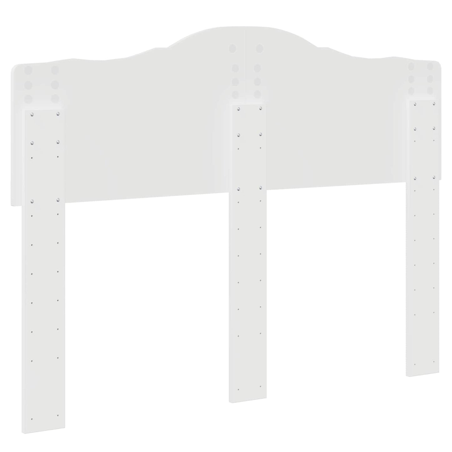 Testiera Bianco Lucido Legno multistrato