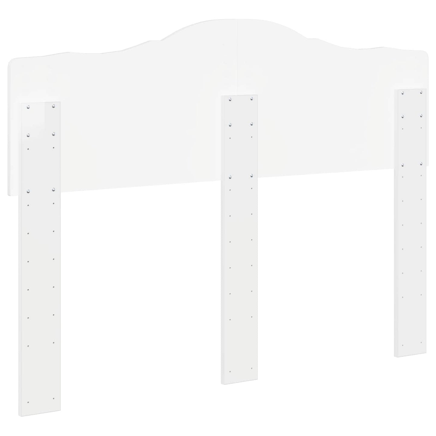 Testiera Bianco Lucido Legno multistrato