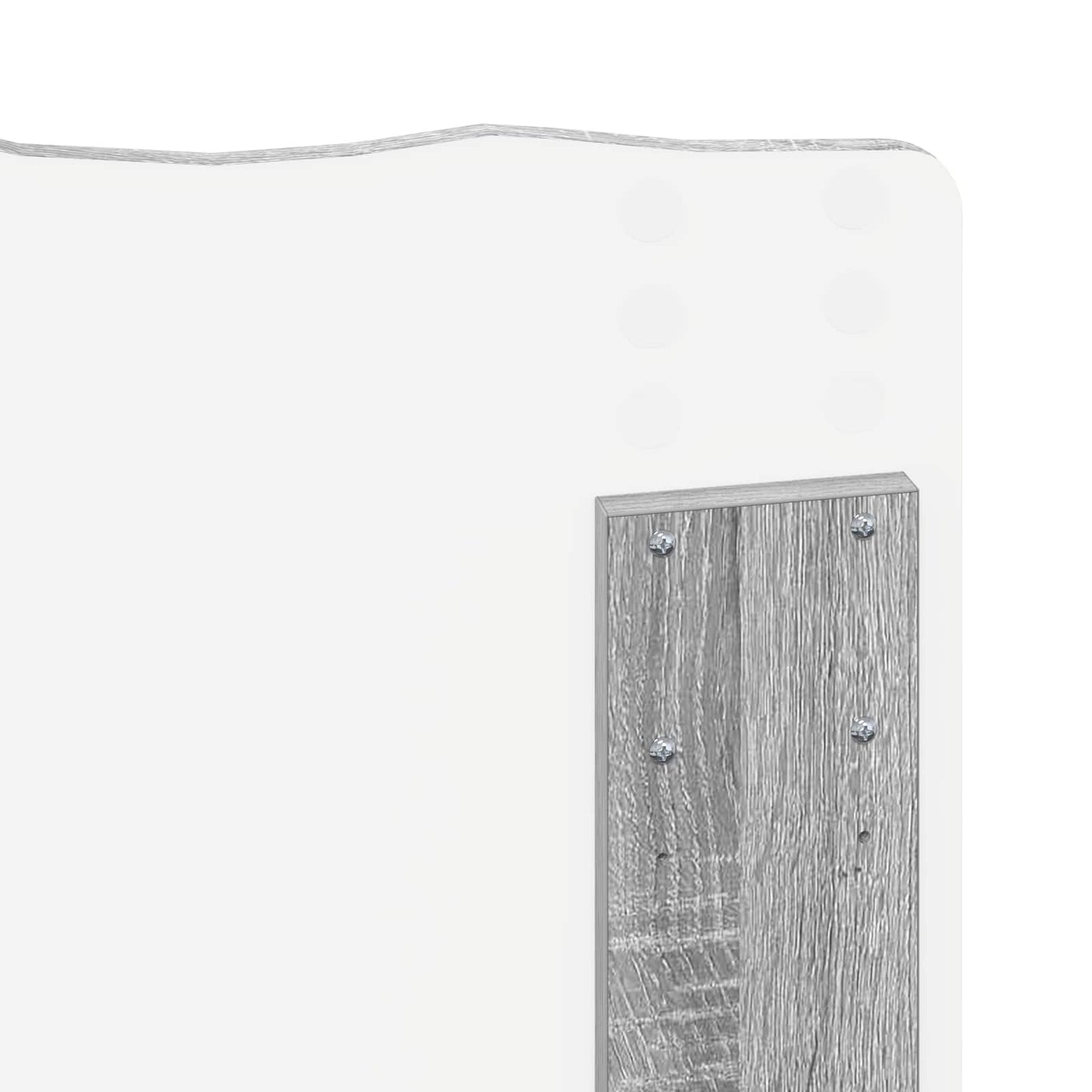 Testiera Grigio Sonoma Legno multistrato