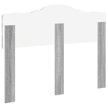Testiera Grigio Sonoma Legno multistrato