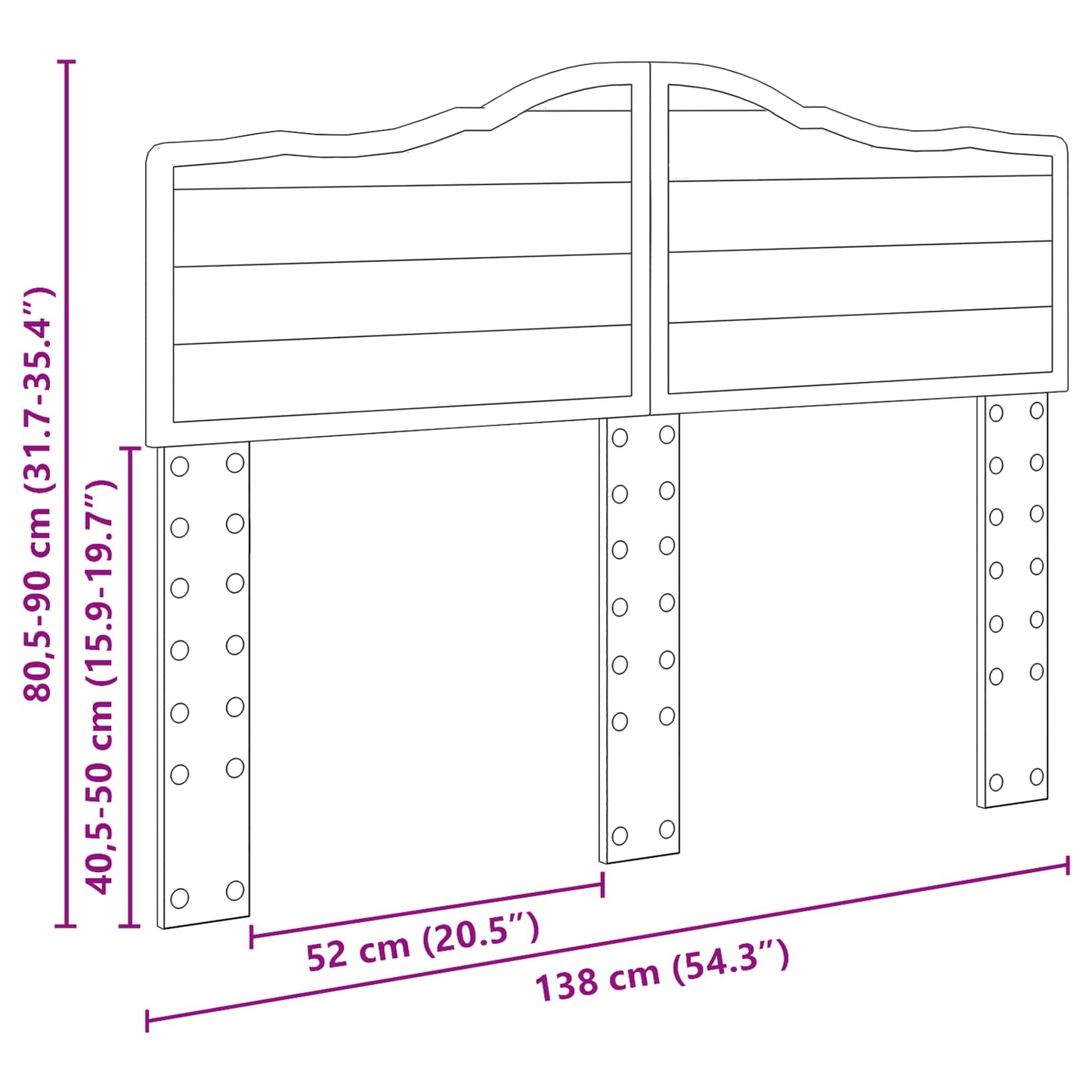 Testiera Legno vecchio Legno multistrato | homemem39