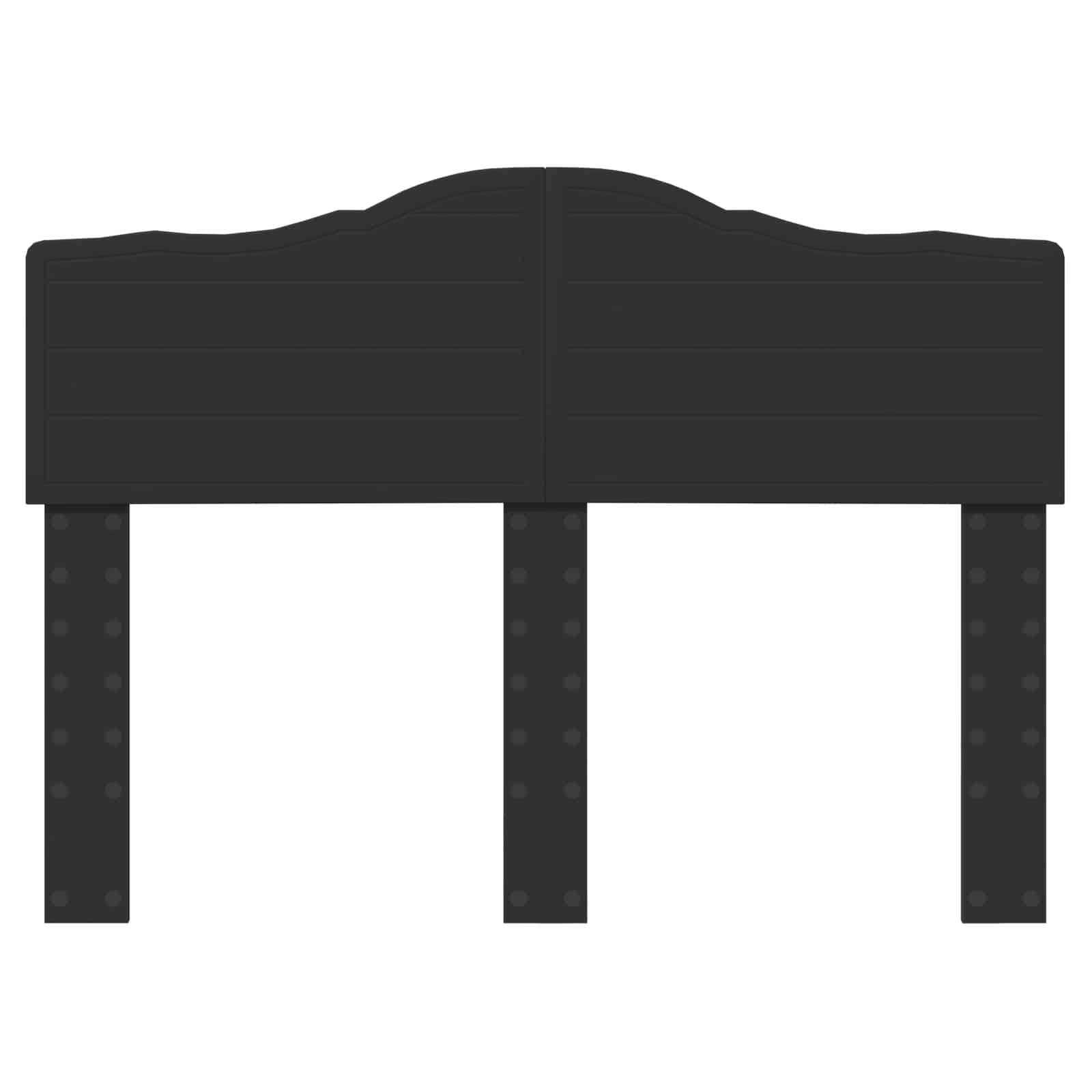 Testiera Rovere Nero Legno multistrato | homemem39
