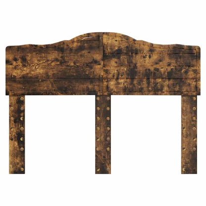 Testiera con testiera Rovere fumé 120 cm Legno multistrato