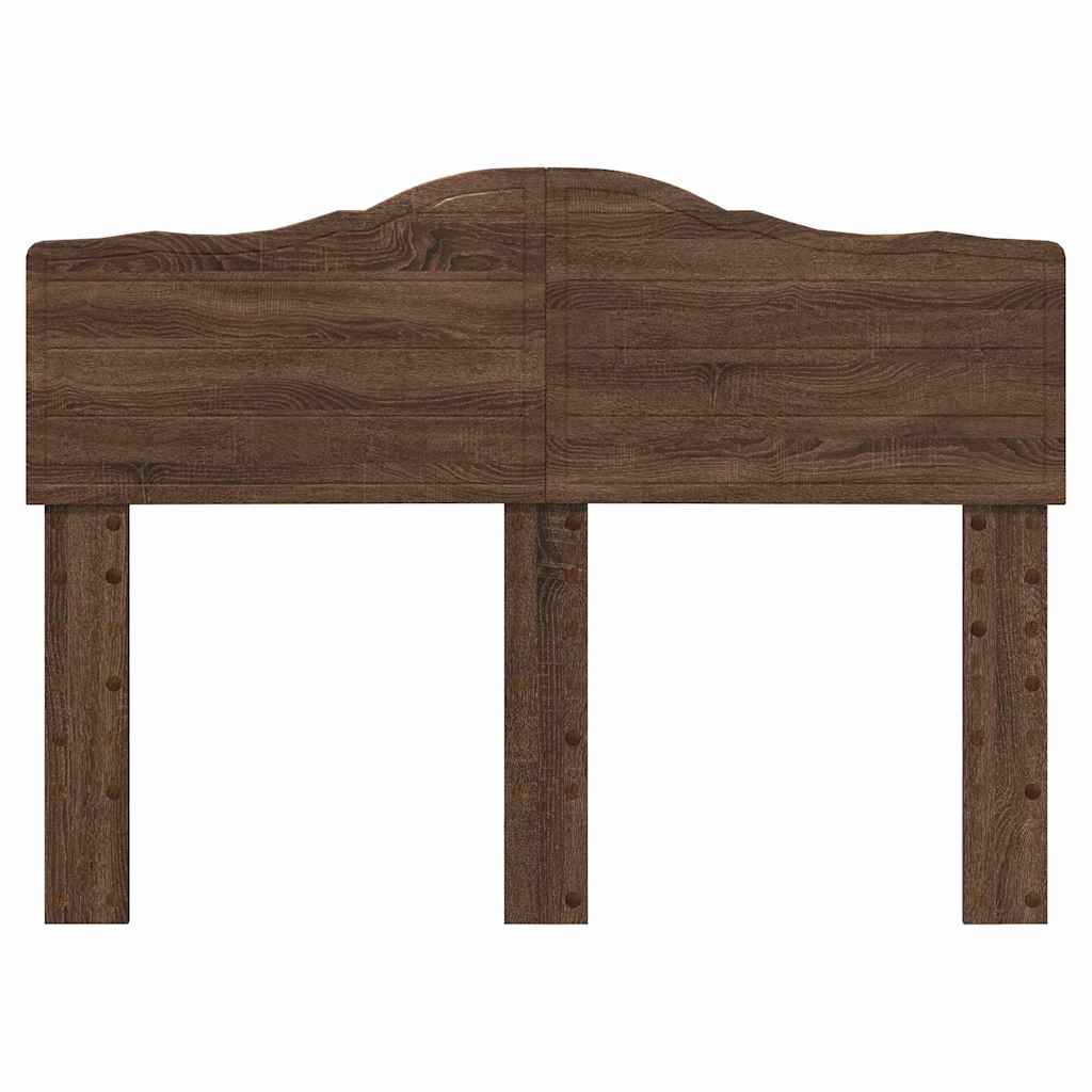 Testiera con testiera Rovere Marrone 120 cm Legno multistrato