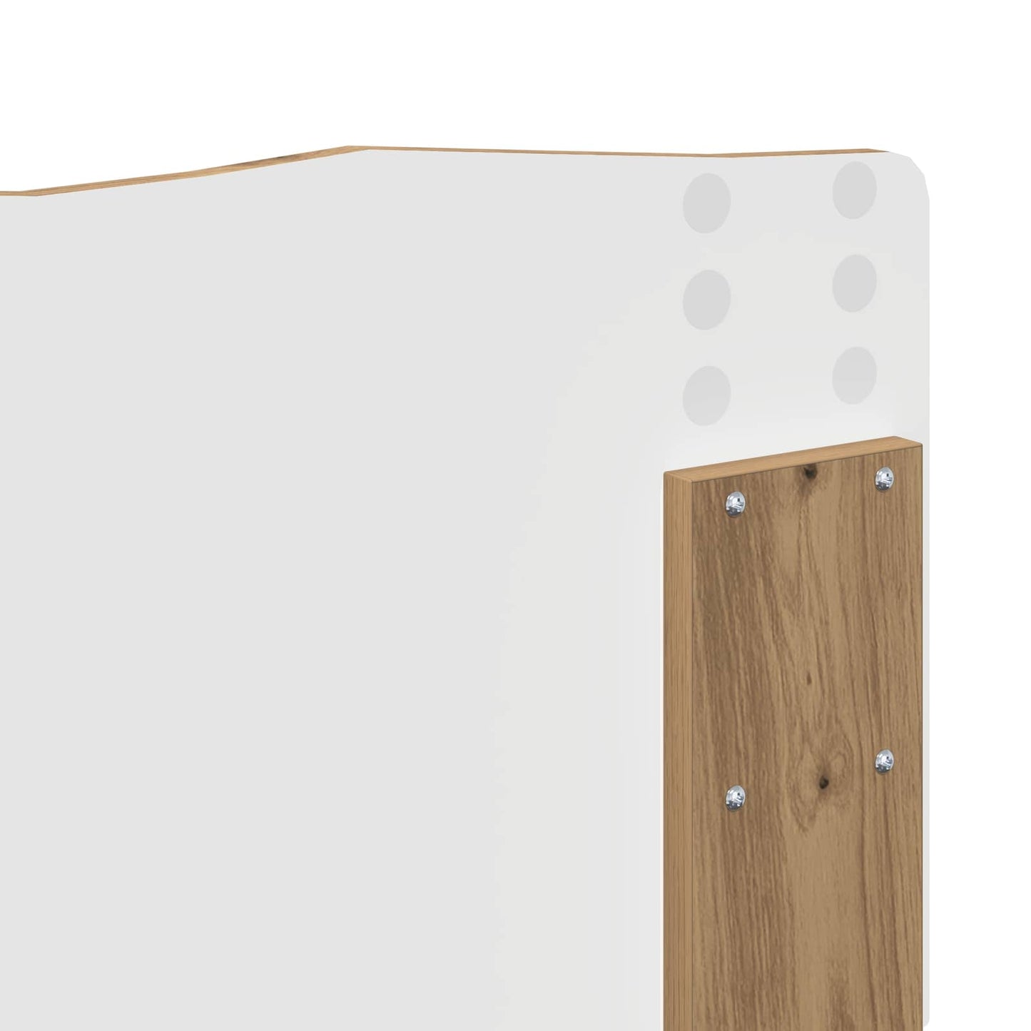 Testiera Rovere artigianale Legno multistrato
