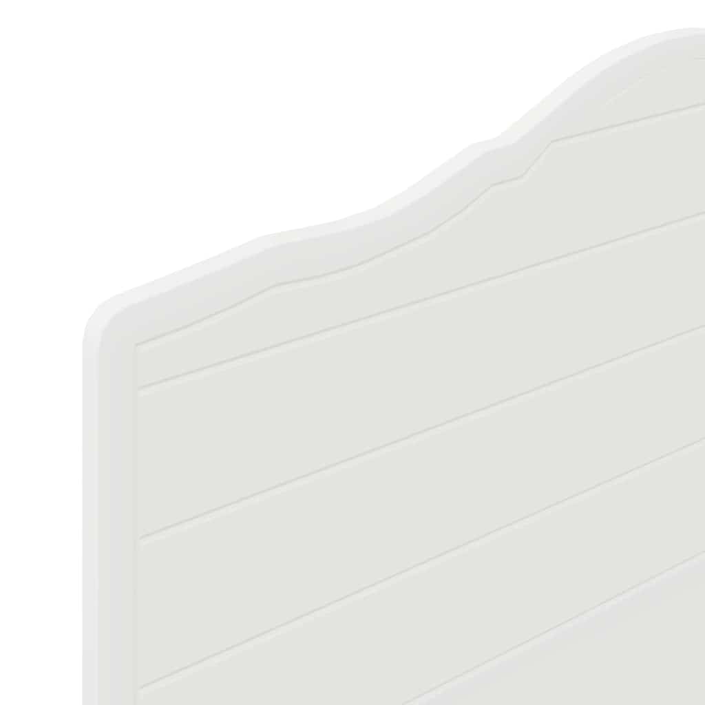 Testiera con testiera Bianco 100 cm Legno multistrato