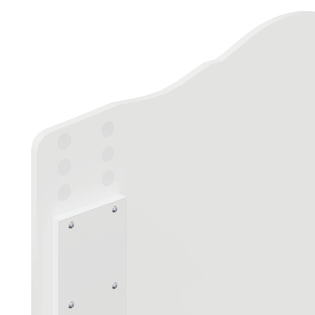 Testiera con testiera Bianco 100 cm Legno multistrato